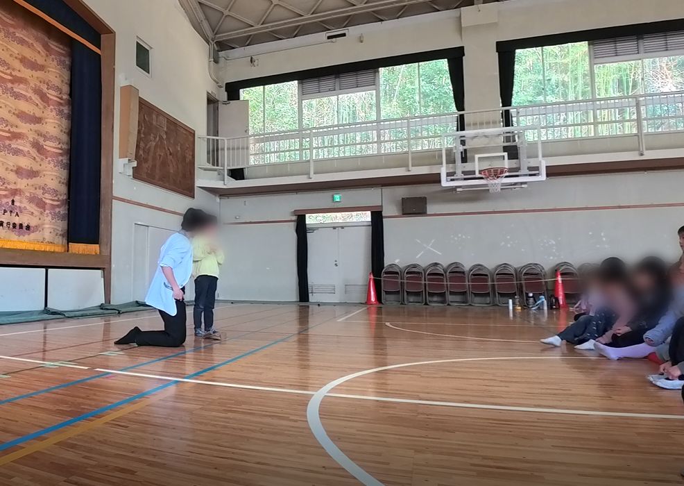 大阪 子供会 マジックショーの様子