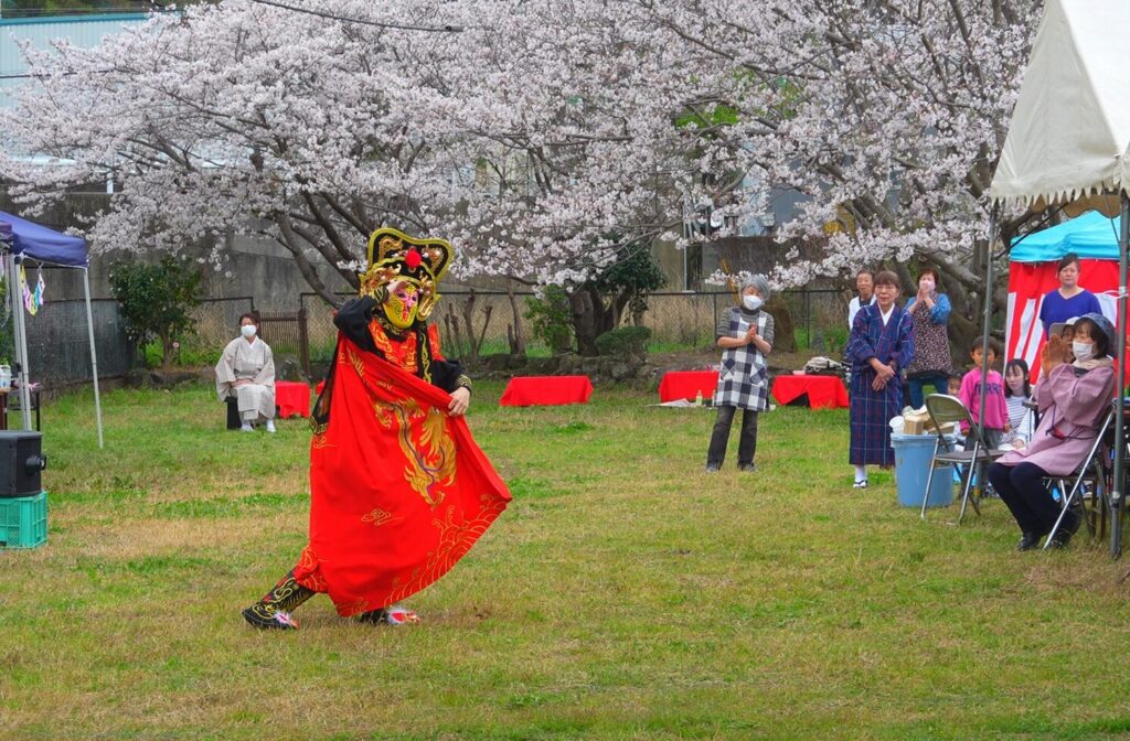 和歌山県　変面師