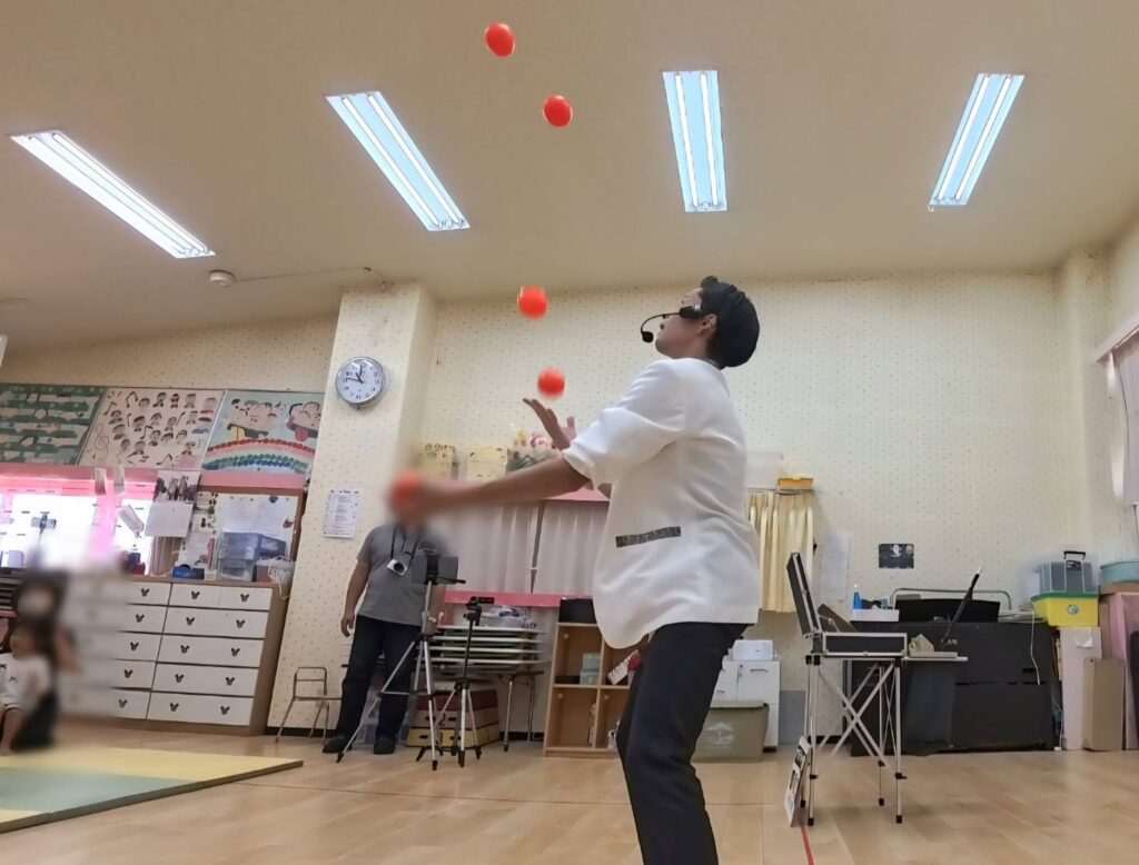 神戸のジャグリング