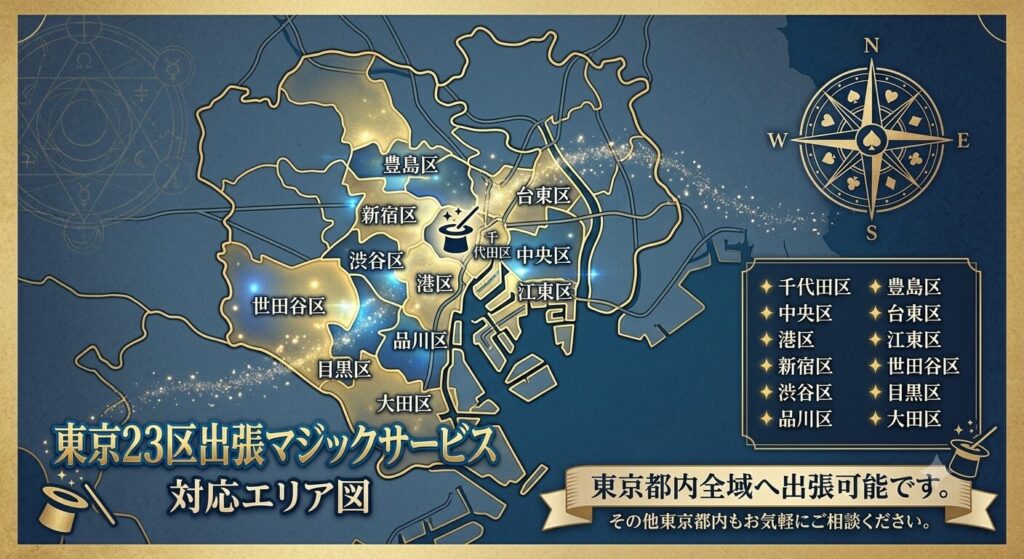 東京対応マジシャン