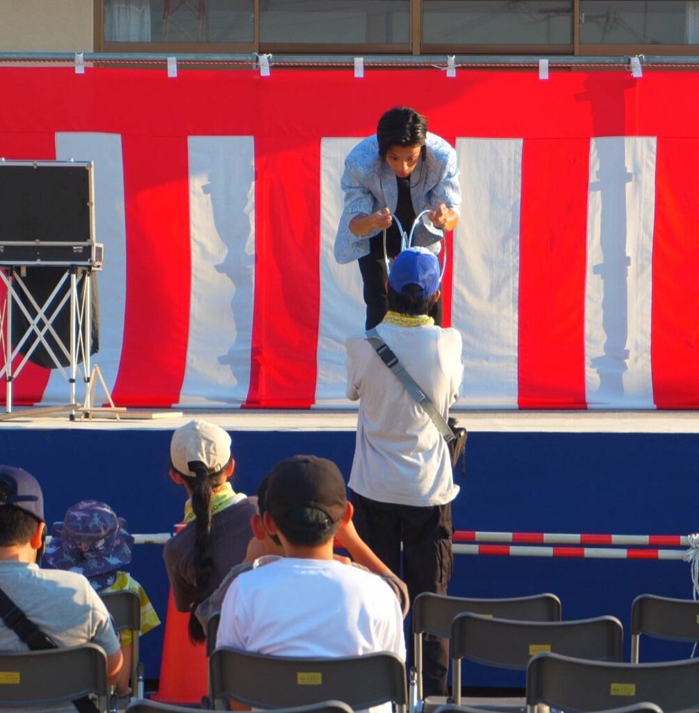 夏祭りマジックショー
