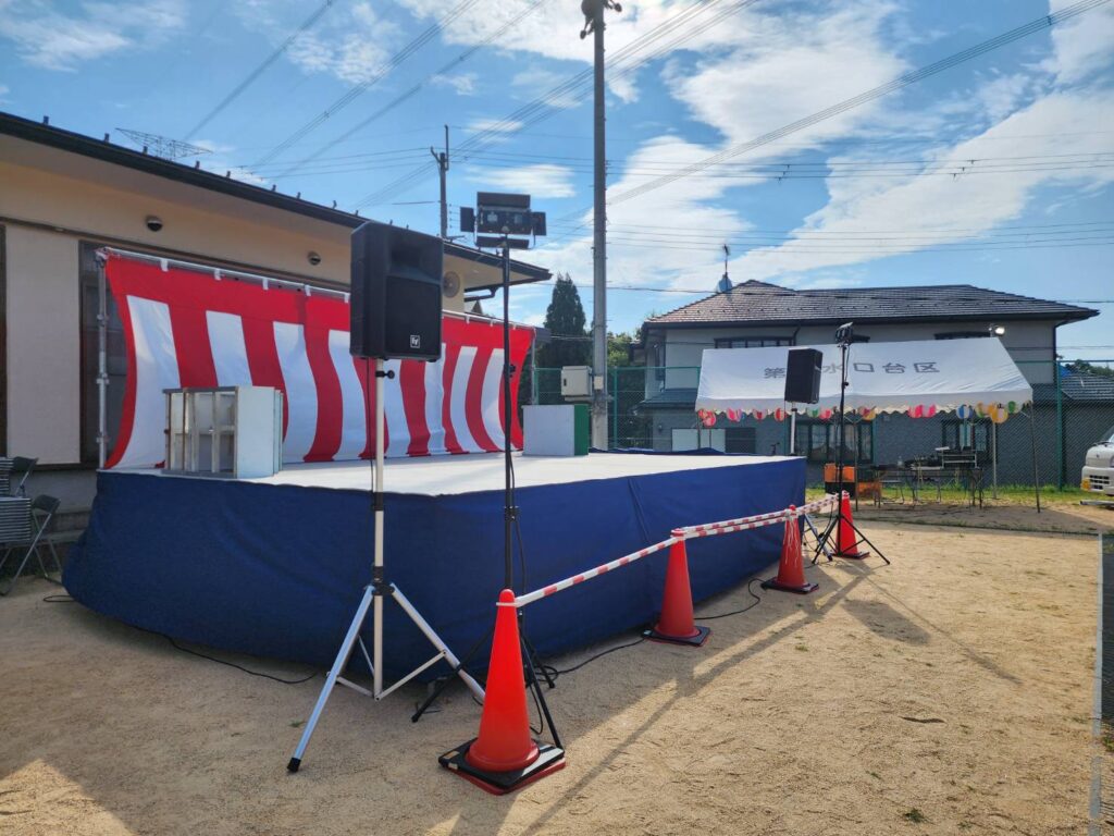 甲賀市夏祭り