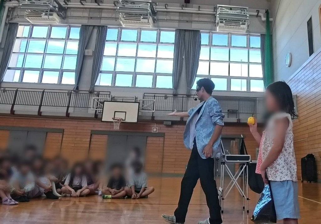 泉佐野出張パフォーマンス