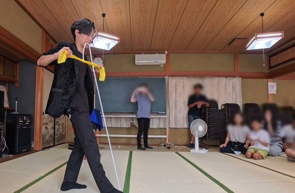 滋賀県夏祭り出張マジシャン